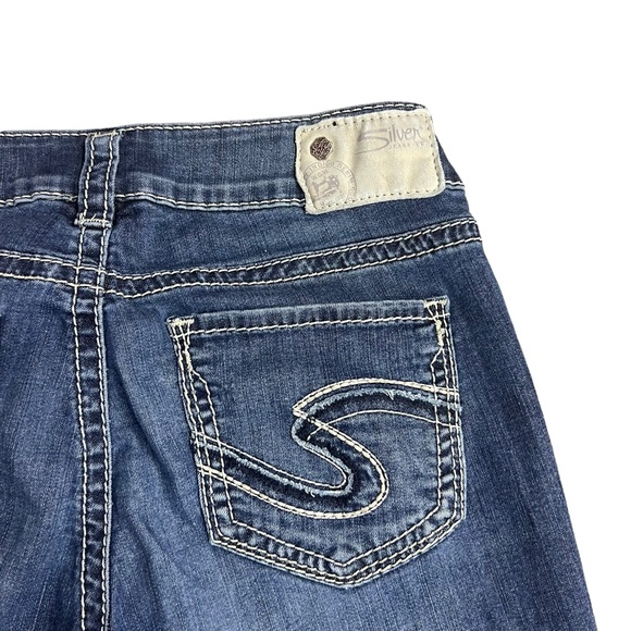 Silver Suki women’s straight leg low rise jeans SZ 27 - Picture 3 of 9